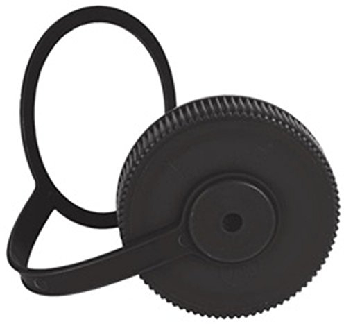 Nalgene Lid Wide Mouth Loop-Top Water Bottle (Black)