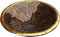 Guru-Shop Coupe Ronde en Mosaïque, Sous-verre, bol Décoratif, Coupe à Fruits en Céramique et Verre Faite Main - Motif 5, Marron, Taille : Grand (Ø 46 cm), Des Bols