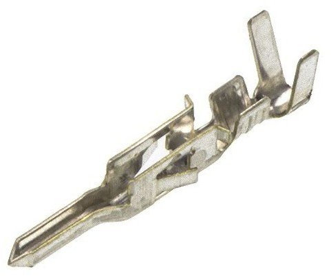Molex Mini Fit Jr 5558 Lot de 100 broches mâles à sertir Molex Part # 39-00-0040, également idéal pour les connecteurs d'alimentation PCI-E, EPS, ATX