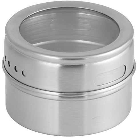 FACKELMANN 42121 Boîtes à épices magnétiques 6 x 4,5 cm