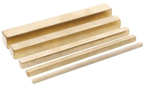 Whiteside 9810 Brass Set Up Gauges, 5 Piece Set