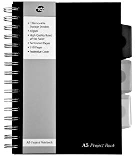 Pukka Projektbuch A5 schwarz