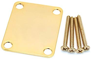 Fender 4 Screw Neck Plate Gold
