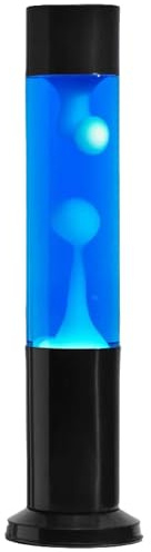 Nova Wax Lamp Blue Liquid White Wax