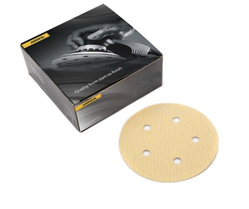 Mirka Bulldog Gold 12,7 cm 5-Loch-schwere PSA Vakuum Disc Körnung 60, 23-321-240