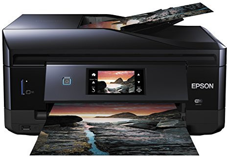 Epson C11CD95402 Expression Photo XP-860 Tintenstrahl-Multifunktionsgerät (Drucken, Scannen, Kopieren und Fax) schwarz