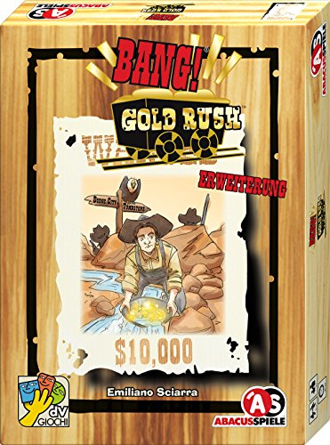 ABACUSSPIELE 08156 - Bang! Gold Rush, Erweiterung zum Bang! Westernkartenspiel