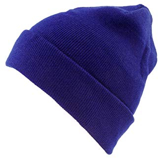 shenky Beanie Mützen in Dicker Qualität (Blau)