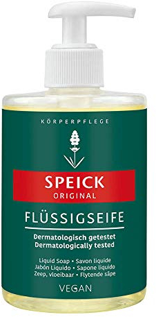 Speick Natural Flüssigseife im Dispenser 10 er Pak 10x 300 ml