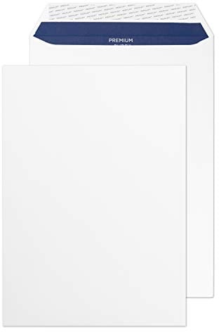 Blake Pure RP84653 Recycling Briefumschläge Haftklebung Super Weiß Wove C4 229 x 324 mm 120g/m² 20 Stück