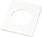 LEGRAND - Plaque Céliane - Plaque de Finition pour Prises et Interrupteurs Céliane - 1 Poste - Corian® Cannelé