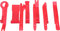 KS Tools 911.8205 Serie Master di cunei in plastica, 11 pz