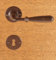 Ancien type poignée fer rouille FM 031