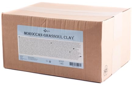 Mystic Moments | Ghassoul Clay (Rhassoul) Moroccan Red Clay | 5Kg | Mineral-rich Moroccan Rhassoul clay for face masks, hair care, cleansing and cosmetic formulations.