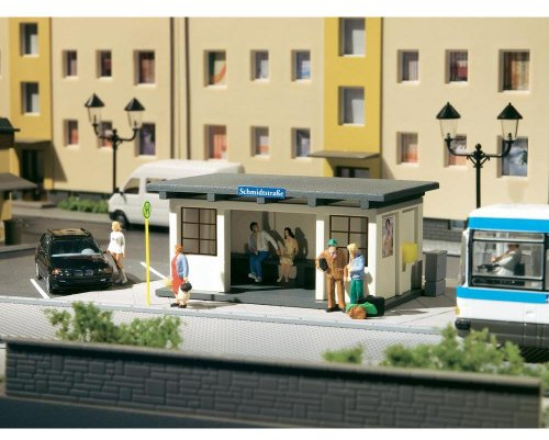 Auhagen 11419 Bus Shelters Modelling Kit