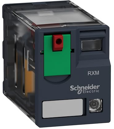 Schneider Electric Harmony Relay RXM Monostabiles Relais, Steckrelais 4-poliger Wechsler 8A 230V ac Spule / 1.2W