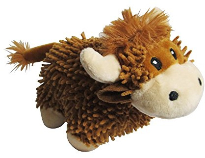 PDTXCLS Thistle Products Ltd Chenille Coo Highland Cow Soft Toy