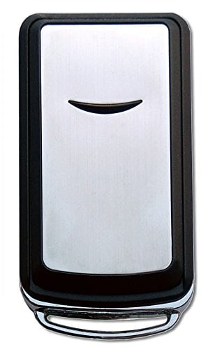 Koomando Telecomando Compatibile con Faac, TM300S, T1 300, T2 300, T3 300, TM1 300, TM2 300, TM3 300 a 330 Mhz, Elegante Cover Scorrevole, Gancio Portachiavi