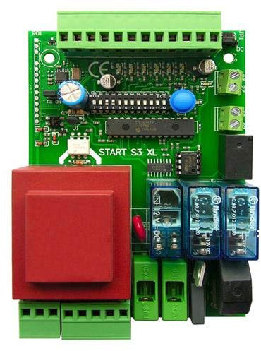 Nologo SCHEDA CENTRALE UNIVERSALE PER CANCELLO AUTOMATICO SCORREVOLE O BASCULANTE COMPATIBILE CON TUTTE LE MARCHE 230V CAME FAAC FADINI BENINCA