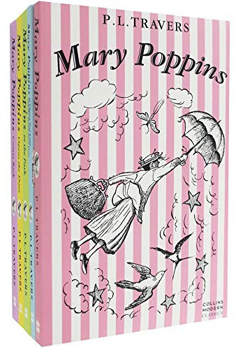 Collezione di 5 libri di Mary Poppins (edizione in lingua inglese)