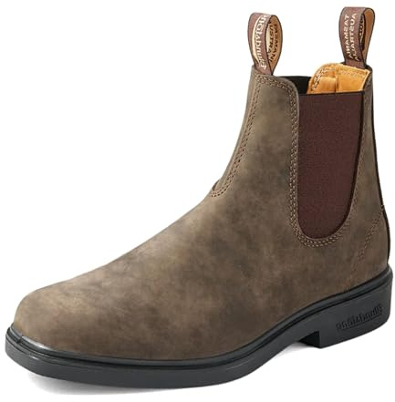 Blundstone Dress Chelsea Boots, Rustic Brown, 6 AU