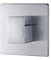 blomus -MENOTO- Wandhaken aus mattiertem Edelstahl, selbstklebend, Montage ohne Bohren, Bad, Küche, Kleiderhaken, Handtuchhaken, exklusives Badaccessoire (H / B / T: 2,6 x 6 x 6 cm, Edelstahl, 68839)