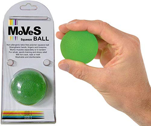 MSD Squeeze Ball Handtrainer in extra leicht, leicht, mittel, stark, extra stark (leicht) (grün - mittel)