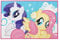 Fun House 712529 Mein kleines Pony Kinder Teppich rechteckig Polyester Pastell 120 x 80 x 0,5 cm