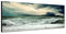 Augenblicke Wandbilder Leinwandbild als Panorama in 150x50cm Meer Wellen Sturm Wolkenhimmel