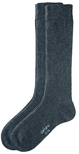Camano Kinder Kniestrümpfe Ca-Soft 6er Pack, Größe:39-42;Farbe:Anthracite (08)
