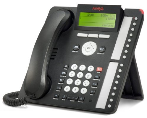 Avaya 1616-I BLK Desk Phone - Black