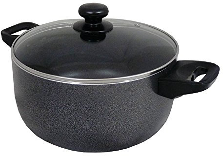 24cm N/S Casserole/Saucepan/Glass Lid - Sauce