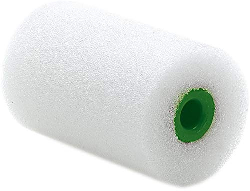 Nölle 10705701 Lackierwalze aus Schaumstoff fein, 5,5 cm, 2 Stück