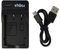 vhbw USB Ladegerät Ladekabel kompatibel mit Kamera Yaesu VX-1, VX-2, VX-2E, VX-2R.