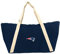 Littlearth NFL Chev-Stitch Weekender Tote, New England Patriots, 14 High x 28 Wide x 9 Deep