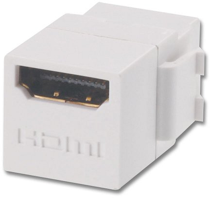 LINDY 60526 HDMI Doppelkupplungs-Keystone für Wanddosen