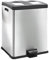 EKO Recycle Rejoice Step Bin, Metal, Matt Stainless Steel, 30 Litre