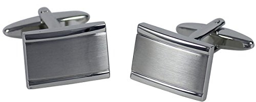 LINDENMANN Manschettenknöpfe, silberfarben/im Etui, 10477