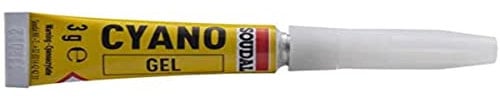 SOUDAL 06463 Tube Kleber Gel Ultra Schnelle 3 g