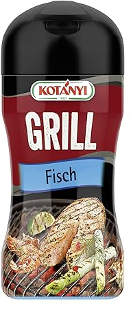 KOTÁNYI Grill Fisch Grillgewürz 80g - Gewürz für Fisch & Meeresfrüchte - Marinade für jede Fischart - Gewürzmischung zum Grillen - [Jetzt für die nächste Grillfeier bestellen!]