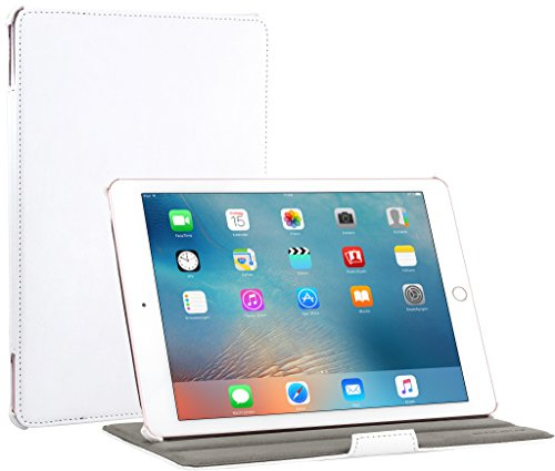 StilGut UltraSlim Case V2, Hülle mit Standfunktion für Apple iPad Pro 9,7 (2016), Weiß