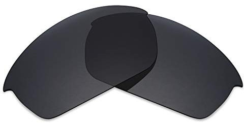 Mryok Polarisierte Ersatzgläser für Oakley Flak Jacket - Stealth Black
