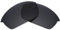 Mryok Polarisierte Ersatzgläser für Oakley Flak Jacket - Stealth Black