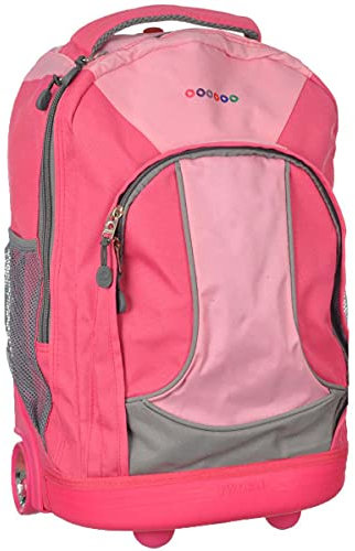 J World New York Sunday Roll-Rucksack, Rosa, Einheitsgröße