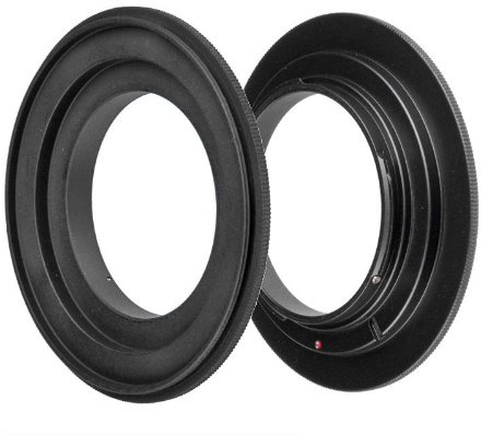 ayex Retroadapter Umkehrring Kompatibel mit Olympus 49mm Reversering Makroadapter zum umgekehrten Anschrauben eines Objektivs