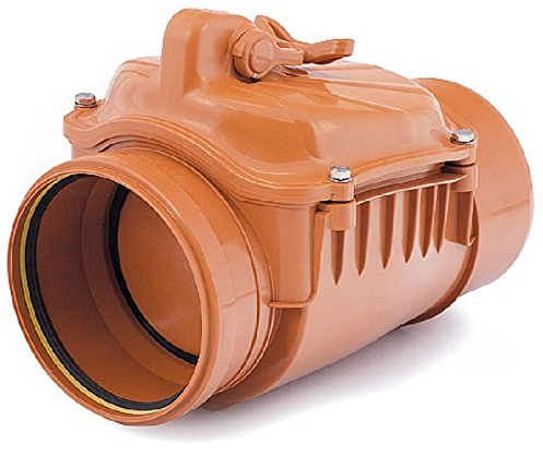 Rückstauklappe Rückstauverschluß Ø 160 mm Rückstauventil HT KG Rohr Abwasserrohr Rückstau