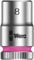 Wera Zyklop Socket 1/4in Drive 8mm
