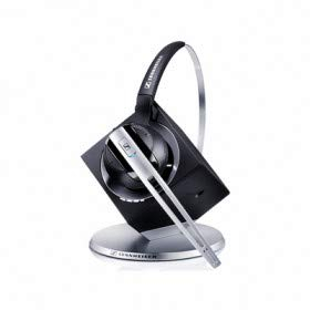 Sennheiser DW Office ML - Cuffie monaurali DECT wireless con microfono di cancellazione del rumore
