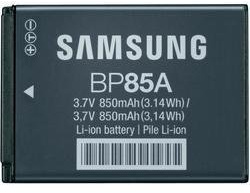Samsung PBP85A Lithium-ION (Li-ION) 850mAh 3.7V Batterie Rechargeable - Batteries Rechargeables (850 mAh, Lithium-ION (Li-ION), 3,7 V, Noir, 1 pièce(s))