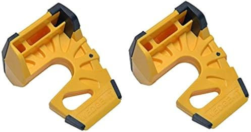 Wedge Set – The Ultimate Door Stop – Yellow (Pack Two) by Wedge It